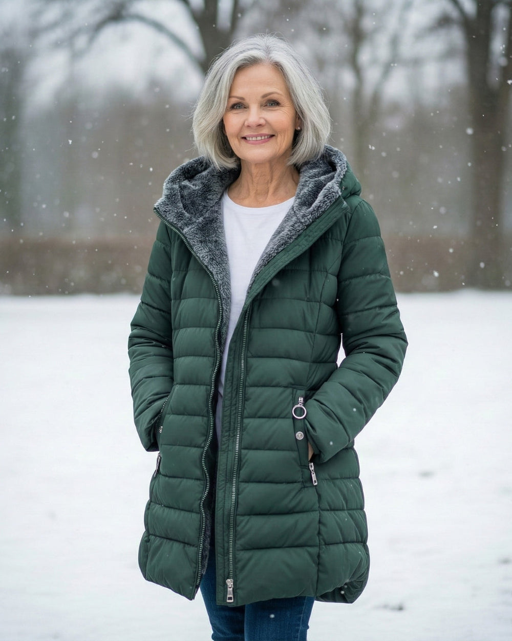 Harriet | Fleecegevoerde pufferjas