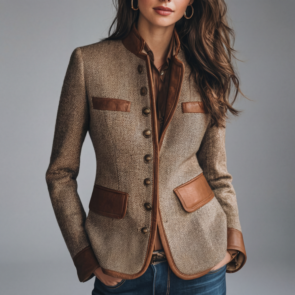 Hannah | Op maat gemaakte Heritage Tweed-blazer