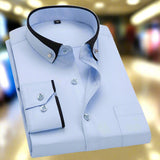 Henry | Overhemd met lange mouwen van premium katoen