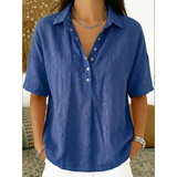 Lisa | Elegante Blouse met Knopen