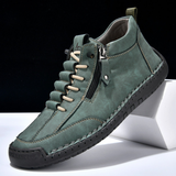 Chris | Schoenen met rits van nubuck voor dagelijks gebruik