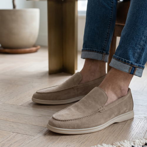 Hugo | Premium suède loafer