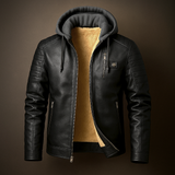 Charles | Moderne jas met capuchon