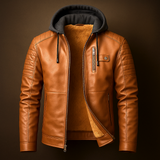 Charles | Moderne jas met capuchon