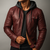 Charles | Moderne jas met capuchon