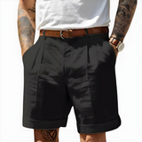 Adrian | Op maat gemaakte katoenen bermudashorts