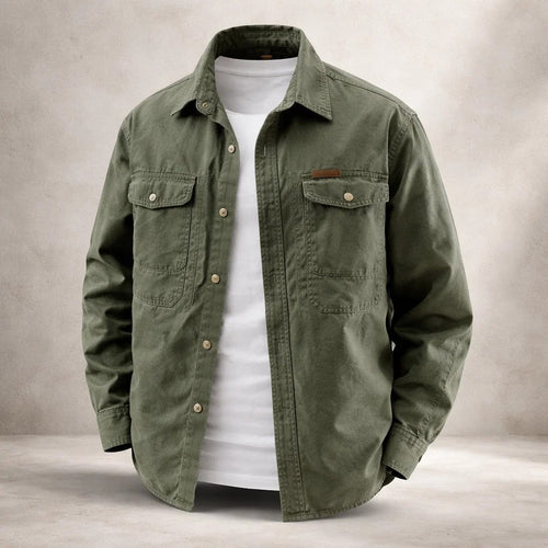 George | Casual katoenen overshirt