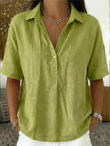 Lisa | Elegante Blouse met Knopen