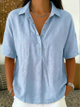 Lisa | Elegante Blouse met Knopen