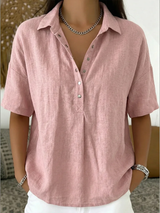 Lisa | Elegante Blouse met Knopen