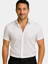 Brad | Netjes casual overhemd met print