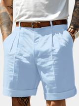 Adrian | Op maat gemaakte katoenen bermudashorts