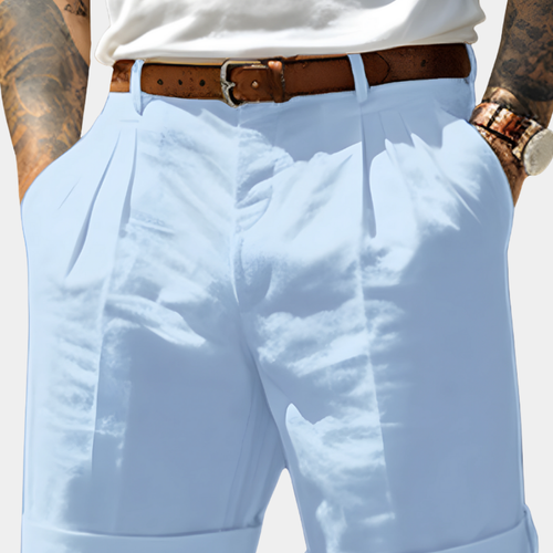 Adrian | Op maat gemaakte katoenen bermudashorts