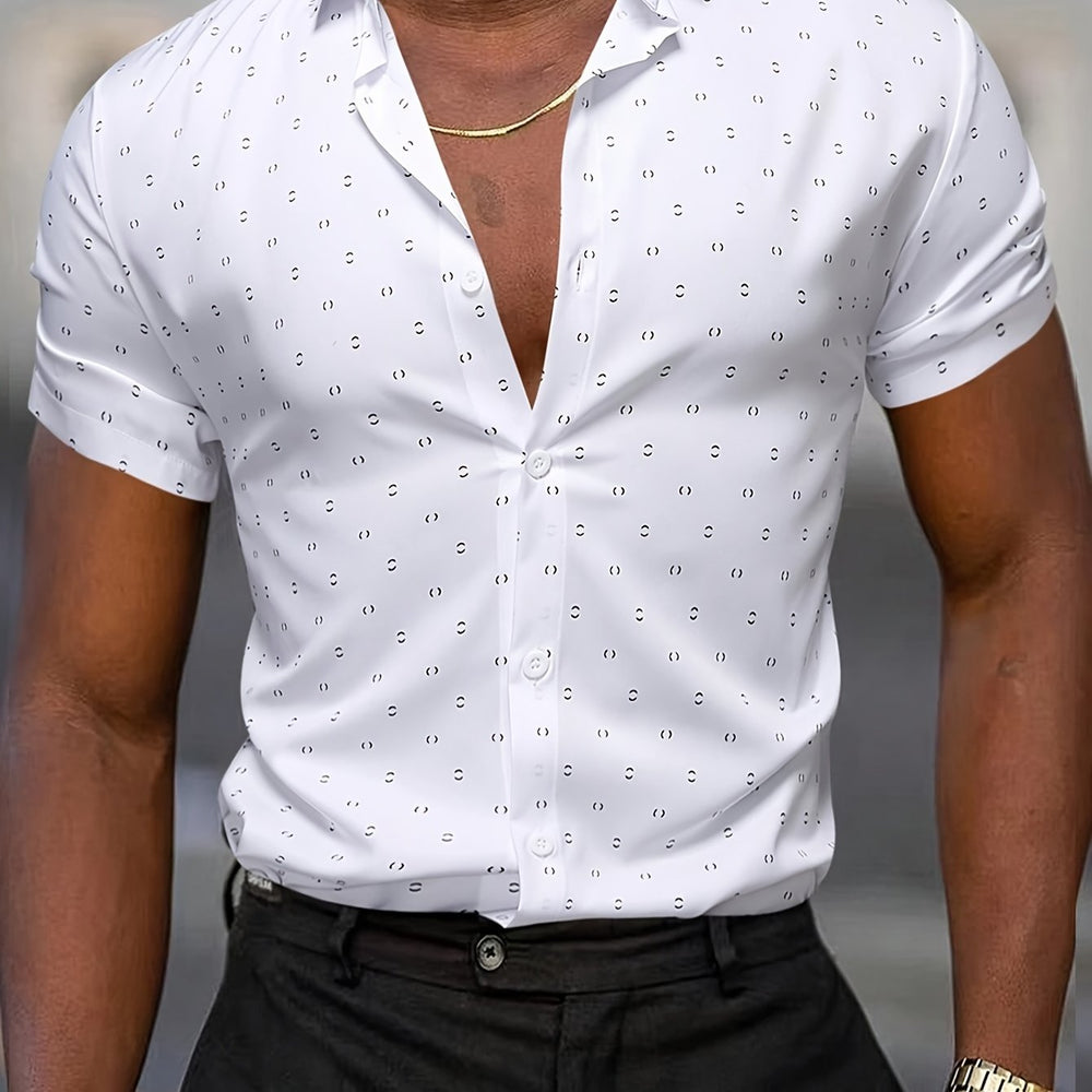Brad | Netjes casual overhemd met print