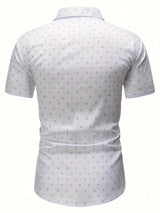 Brad | Netjes casual overhemd met print