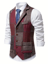 Mark | Klassiek patchwork gilet