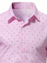 Brad | Netjes casual overhemd met print
