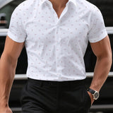Brad | Netjes casual overhemd met print