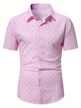 Brad | Netjes casual overhemd met print