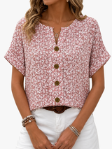Lyon | Elegante Bloemen Blouse