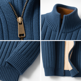 Charles | Heritage vest met ritssluiting