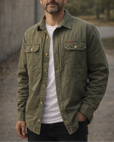 George | Casual katoenen overshirt