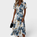Bo | Elegante Bloemen Wikkeljurk