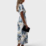 Bo | Elegante Bloemen Wikkeljurk