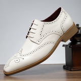 Charles | Luxe leren brogueschoenen