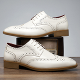 Charles | Luxe leren brogueschoenen