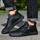 Chris | Schoenen met rits van nubuck voor dagelijks gebruik