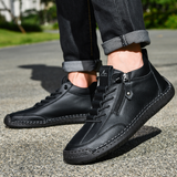 Chris | Schoenen met rits van nubuck voor dagelijks gebruik