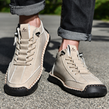 Chris | Schoenen met rits van nubuck voor dagelijks gebruik