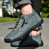 Chris | Schoenen met rits van nubuck voor dagelijks gebruik