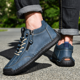 Chris | Schoenen met rits van nubuck voor dagelijks gebruik