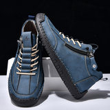 Chris | Schoenen met rits van nubuck voor dagelijks gebruik