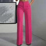 Harriet | Chique broek met hoge taille en rechte pijpen