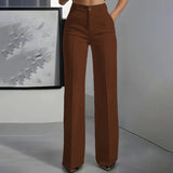Harriet | Chique broek met hoge taille en rechte pijpen