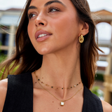 Collier Minimaliste met Steen
