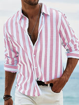 Sander | Casual gestreept zomershirt
