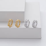 Oorbellen van Zilver in Bladvorm