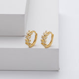 Oorbellen van Zilver in Bladvorm