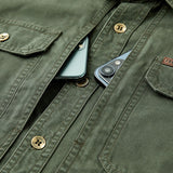 George | Casual katoenen overshirt