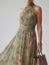 Naomi | Maxi Jurk met Open Rug
