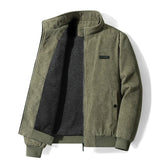 Liam | Met fleece gevoerd corduroy jack