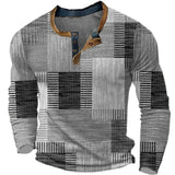 Steve | Kleurrijk herenshirt met lange mouwen