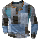 Steve | Kleurrijk herenshirt met lange mouwen