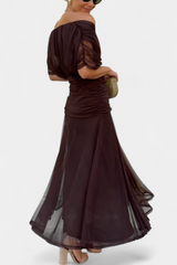 Sophie | Maxi-jurk met V-hals en bloemen