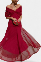 Sophie | Maxi-jurk met V-hals en bloemen