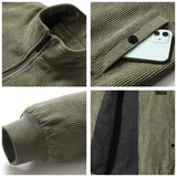 Liam | Met fleece gevoerd corduroy jack